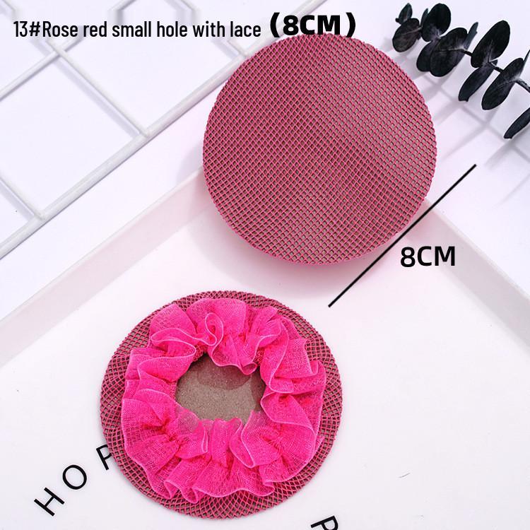 Dětská baletní síťka na vlasy - Taneční drdol a neviditelná krajková síťka pro dospělé