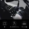 ILM Motorcycle Genuine Hard Smartphone Riding Gloves Size Gloves, Leather, All-Season, Spring, Summer, Fall, Protector, Compatible, Non-Slip,