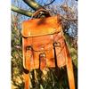 Cool leather shoulder bag, leather bag + handle, stylish leather messenger, crossbody/shoulder bag, unisex leather satchel, fairtrade purse