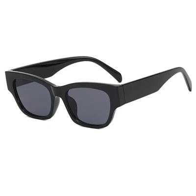 Rechteckige Sonnenbrille für Damen und Herren, Vintage-Designer, quadratische Sonnenbrille für Damen und Herren, Blendschutz