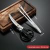 304 Stainless Steel Korean BBQ Tongs