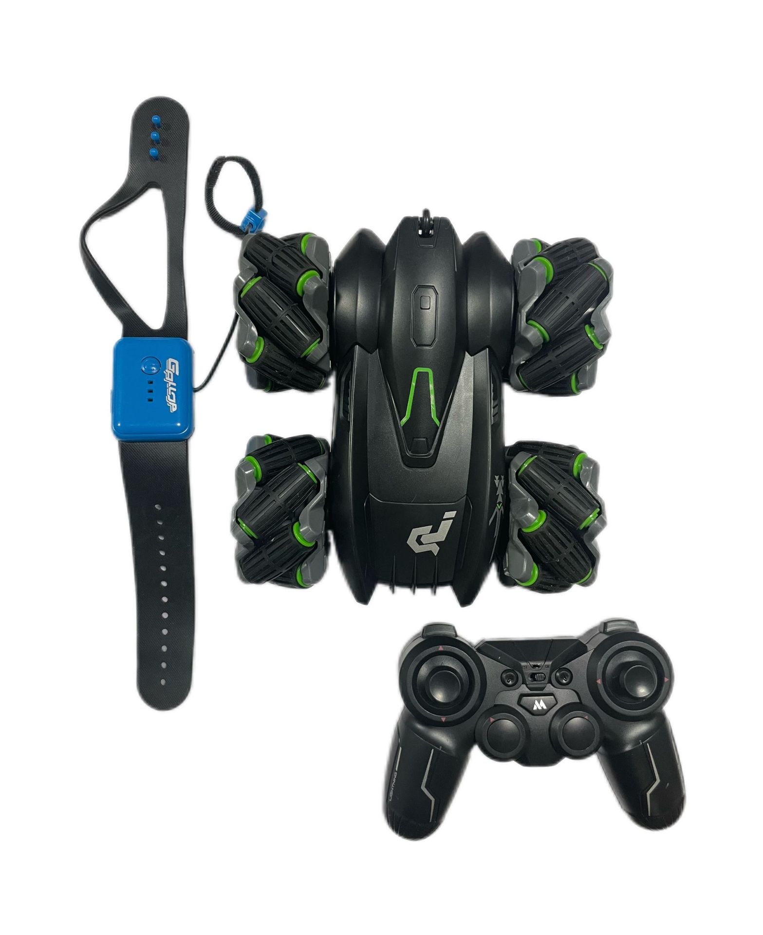 

Трансграничная детская игрушечная машинка с дистанционным управлением Дрифт-буйство Двухстороннее вождение Трюки с полным приводом Кросс-кантри Скалолазание Скоростные гонки 2 RC чёрный