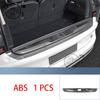 For ZEEKR 9X 2025 2026 Car Rear Guard Plate Trunk Protective ABS Carbon fiber Pattern Cover STELL ProtectiveInterior Accessories