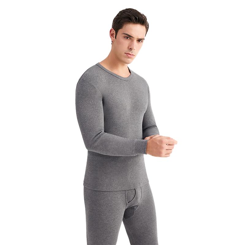 Hodo Herren- und Damen Thermounterwäsche-Set aus gekämmter Baumwolle