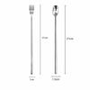 Long Handle Coffee Spoons Stirring Spoon Fruit Fork Stainless Steel Spoons Ice Cream Spoons Stir Bar Spoon Cocktail Spoon
