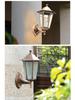 Retro Hexagonal Antique Bronze Waterproof Outdoor Wall Light for Balcony, Corridor, Garden, Villa