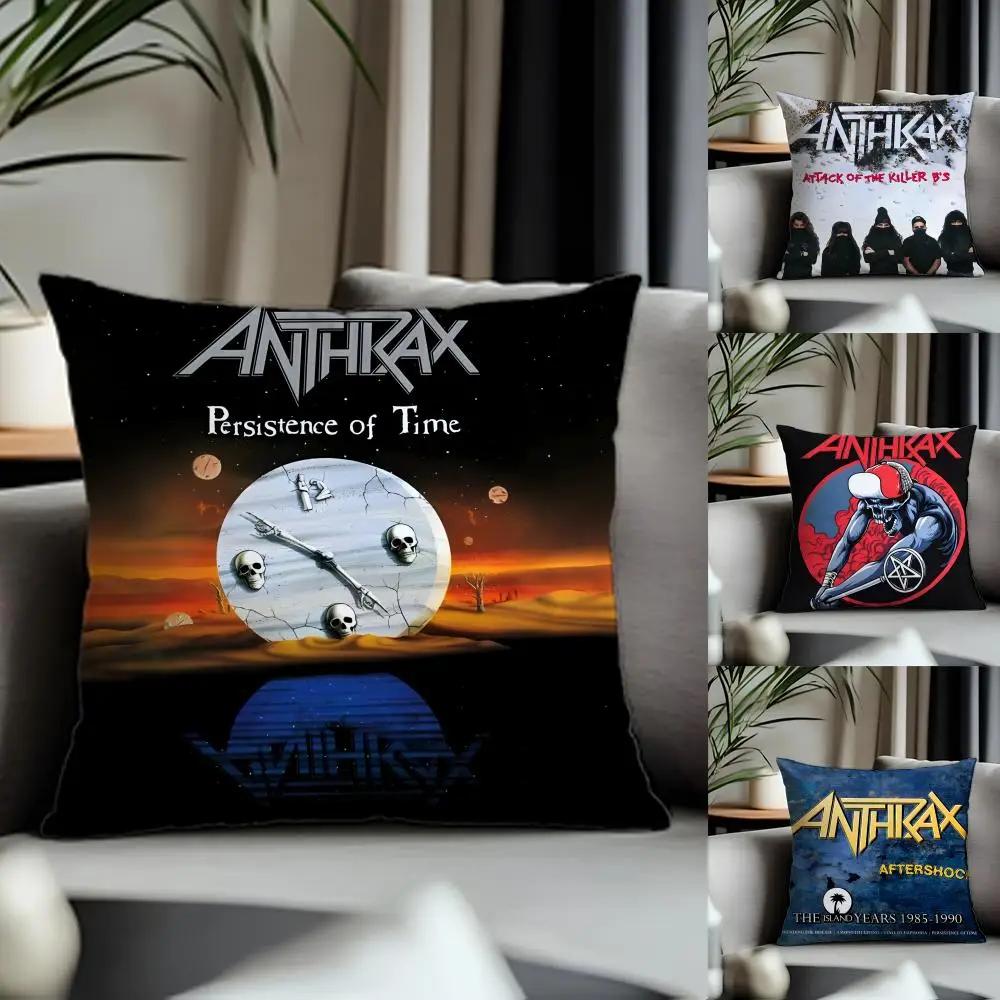 Fashion Aanthraxiou Cushion Cover Antidustmite Pillowcase Invisible Zipper Silky Short Plush Sofa Cushion Cover