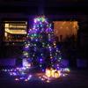 MORGEN SKY Christmas Tree LED String Battery Gift Mini Bulb Fairy Christmas Timer Set of 3 Lights, Outdoor/Indoor Lights, Operated, Box, Lighting,