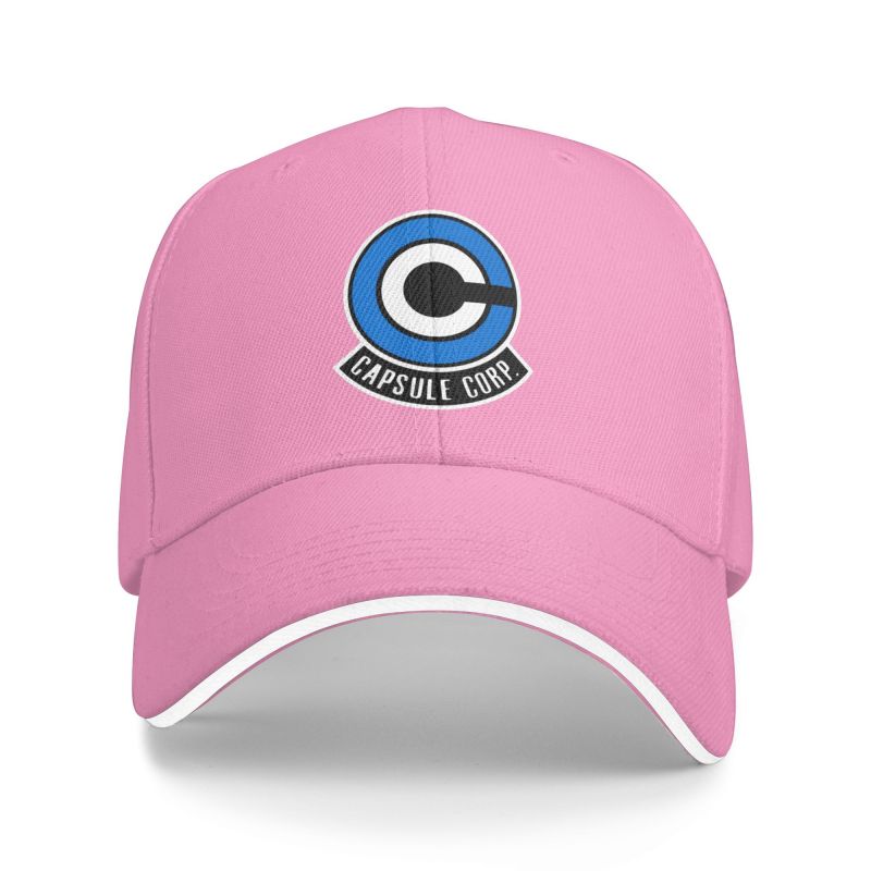Capsule Corp Print Baseball Cap Daily Casual Sandwich Cap Unisex Sun Protection Bucket Hats Snapback Hat Dad Hats Casquette