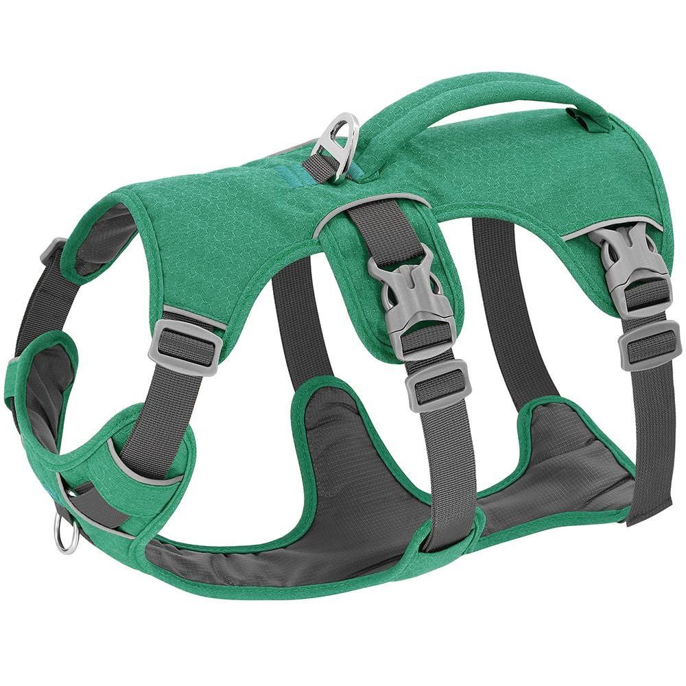 Ausbruchssicheres Nylon-Hundegeschirr Reflektierendes Hundegeschirr Langlebige Haustierweste mit Griff Verstellbar für Kleine Mittlere Große Hunde Mops