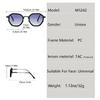 New Steampunk Sunglasses Men's Metal Polygon Large Frame Trendy Sunglasses Men's M5242
