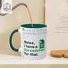 330ml 11oz ceramic excel freak mug cup