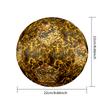 Ronaldo's Golden Water Dance Size 5 Football Machine-Stitched Indoor/Outdoor Training and Matches Sports Enthusiast Gifts Distinctive Home Decor And P