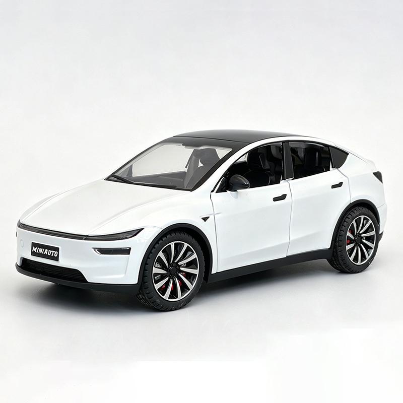 AAZP1 1:24 Model Y 2026 SUV Alloy Car Model Diecast Metal new Energy Vehicle Car Model High Simulation Sound and Light Collection Gift