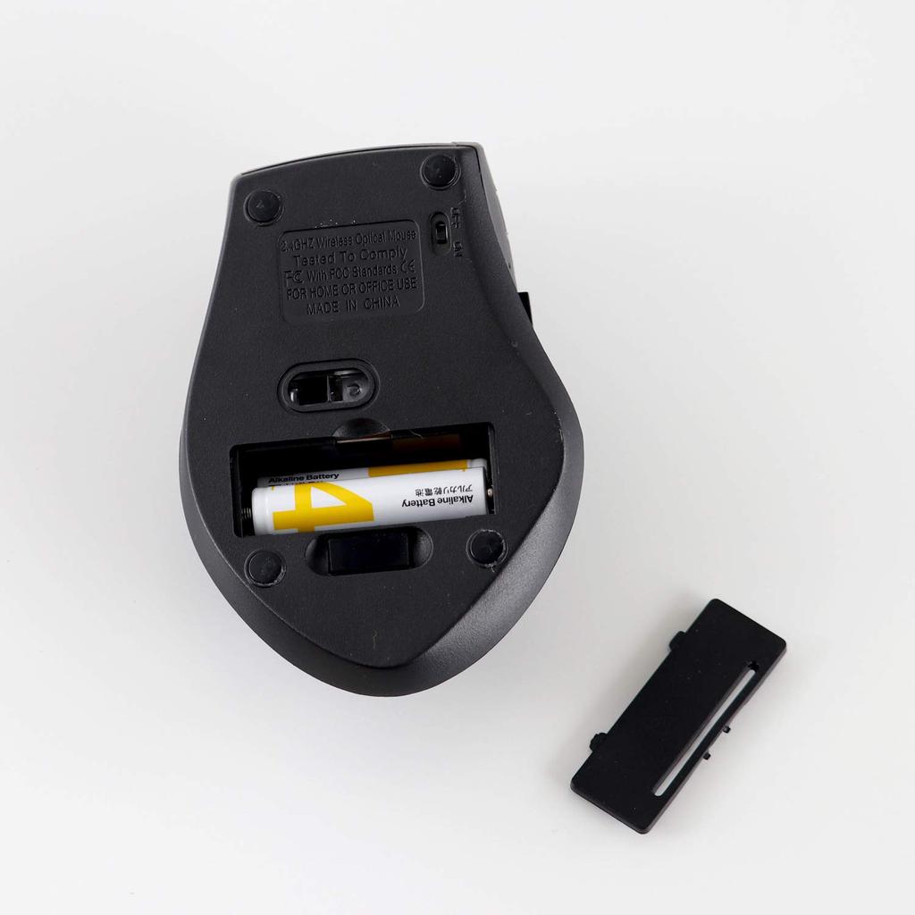 3R Solution Wireless Keyboard and Mouse 108 Japanese Black 5-Button Set, 2.4GHz, Ergonomic, Keys, 800/1200/1600dpi,