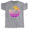 New Fashion Brand Tshirt Cotton Summer Short Sleeve Tee Purple Synthwave Style Sunset Retrowave Unisexy Color Tops Unisex Teeshirt