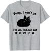 Sorry, ich kann nicht. Ich bin eine Hauskatze. Lustiges Kätzchen Unisex T-Shirt