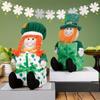 Saint Patricks Day Gnome Plush Doll Leprechaun Green Tomtes Scandinavian Dwarfs Patricks Day Decoration Kids Toy Gift