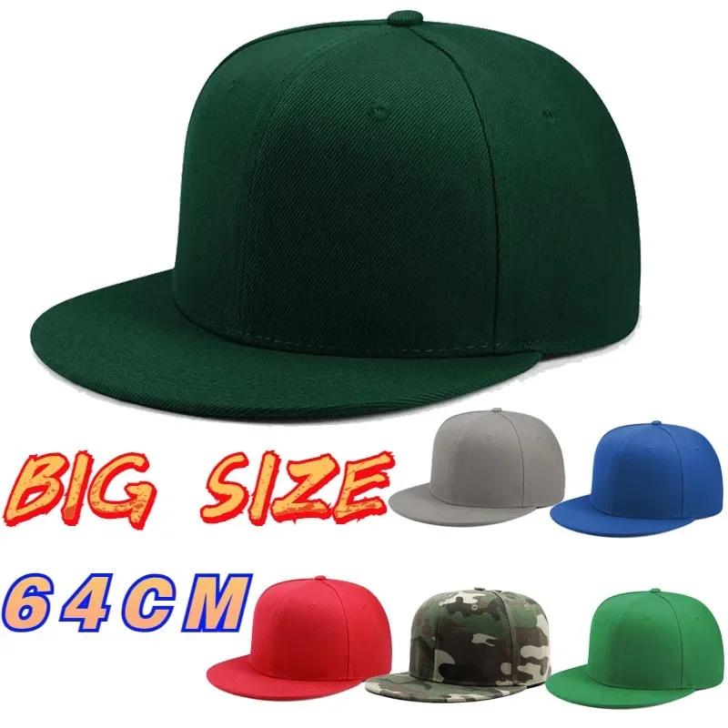 Omul Osos Mare Mărime Mare 64cm Șepci de Baseball Adulți Cu Vizor Plat Hip Hop Șapcă Potrivită Bărbați Femei Mărime Mare Șapcă Snapback Mărimea 60cm 62cm