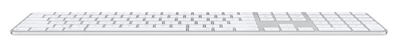 Apple Magic Keyboard with Touch ID and Numeric Keypad for Mac Models with Apple Chip, English (International), White Keys, MXK73Z/A