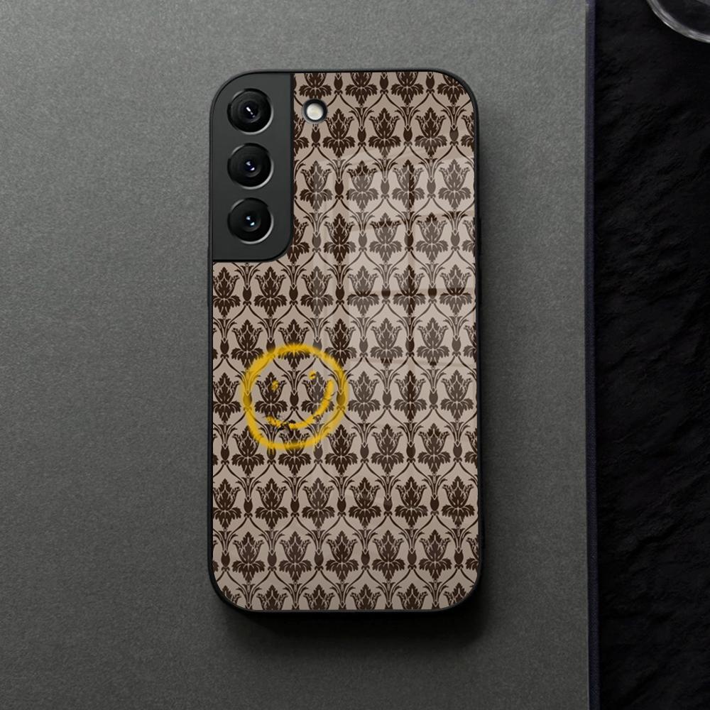 221b-SherlockS-H-Holmes-TV Phone Case Glass For Samsung Galaxy S21 S25 S22 S20 S24 S23 Ultra Fe Plus A16 A34 A54 A24 Coque