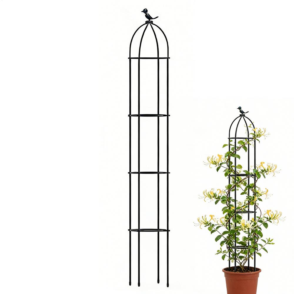 Plant Trellis Outdoor Rust Proof Decorative Frame Stakes Plant Stakes For Indoor For Outdoor Indoor Rose Clematis Vegetable