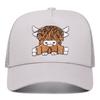 Cute Yak 3D Printing Women Men Outdoors Baseball Cap Summer Shading Breathability Hip Hop Mesh Cap Trucker Hat