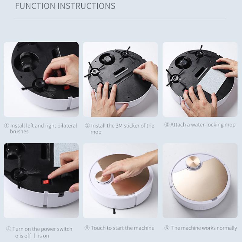 ES06 Roboterstaubsauger Regelmäßige automatische Reinigung, eingeschränkt für die Teppichreinigung zu Hause