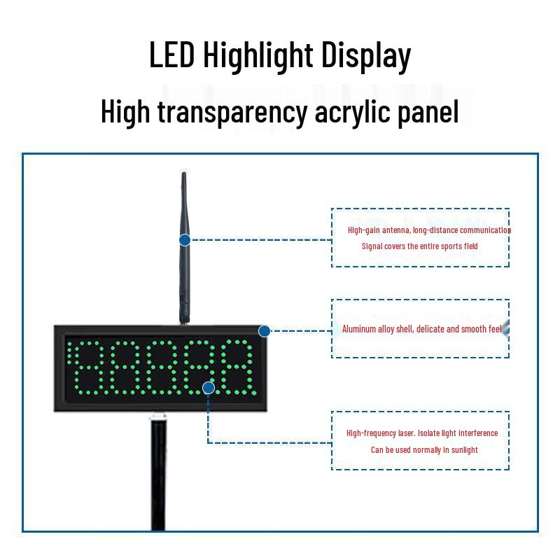 High-Stand Laser Track & Field Timer