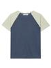 Eogeulliswedou Star Contrast Leggren T-Shirt (Navy)