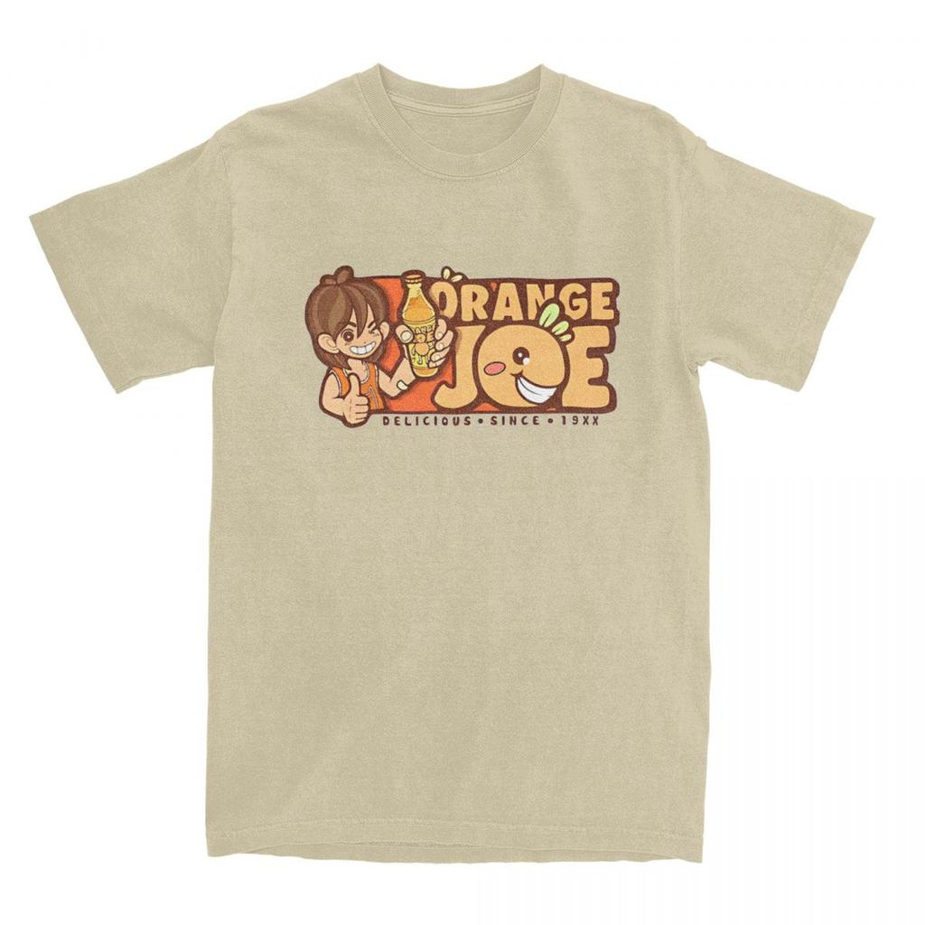 Omori Orange Joe Game for Men Women T Shirt Merchandise Unique Tees T-Shirt 100% Cotton Printed Clothes