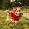 Big Eyed Turkey Shaped Turkey Pet Costume Wings Turkey Cosplay Clothes Plush Dog Coat  Festival