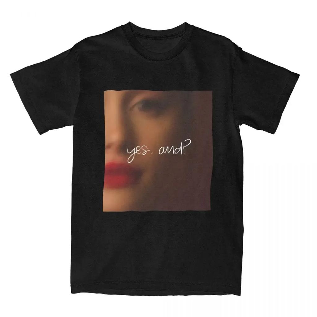 Ariana Yes And Music Grandes Album T-shirt Letnie koszulki uliczne Bawełniana koszulka hip-hopowa na ubrania unisex z krótkim rękawem