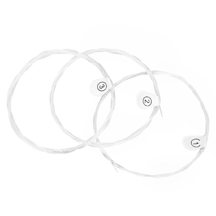 6Pcs/pack Folk Guitar String, Nylon Core Guitar Strings Replacement .028-.043