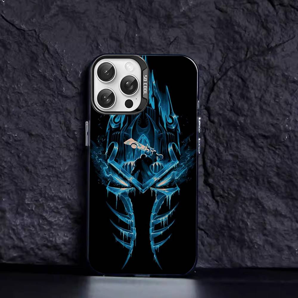 Game World Of Warcraft Phone Case For IPhone 17 16 15 14 13 12 11 Pro Max Plus Pro Colorful Shell