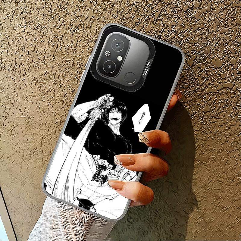 Anime Fushiguro Toji JUJUSU Soft Phone Case for Xiaomi Redmi 15C 15 14C 13C 12C Poco X5 X6 X7 Pro X3 F8 F7 Ultra M8 13 12 Cover