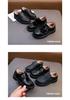 Boys' Black Leather Loafers - Soft Sole for Spring/Autumn, British Style, Perfect for Primary School Performances