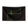 3x5 Fuß Schwere Rockband-Typ-O-Negativ Flagge Polyester Digitaldruck Banner für Schlafzimmer Wandkunst Außen Wandteppich Dekoration