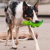 Durable Rubber Dog Chew Toy for Aggressive Chewers - Crocodile-Shaped Latex with Squeaky Sound,Suitable for All Breeds, Chew Toy