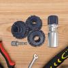 Wheel Hub Cleaning Tool Hub Rust Detailing Removal Multifunctional Wheel Axle Head Rust Removal Tool For Vehicle Truck Garage