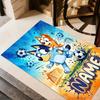 Winter Sports Celebration Customize Your Name Floor Rug Office Rug Design for Decorate room Living Rooms Balcony Game Room Anti-slip Rug