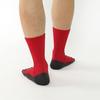 Tabio Football Sizes Black Five-Toe Socks, 25-27cm,