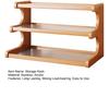 Storage Rack Cup Display Holder Strong Load-bearing Transparent Design Multi-layer Storage Shelf Desktop Organizer