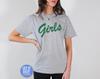 Girls Green Friends T-Shirt Monica Geller Rachel Green Funny 90's Retro Vintage