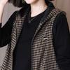 Vest for Women Cotton Sleeveless Tops Vest Oversize Casual Sleeveless Coat Hooded Camisole Vest
