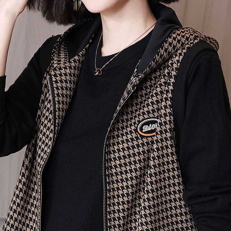 Vest for Women Cotton Sleeveless Tops Vest Oversize Casual Sleeveless Coat Hooded Camisole Vest