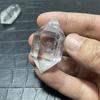 Natural  Clear Crystal Quartz 6 Sided Facet Vogel Style Double Termination Wand Point Tibet Himalayan High Altitude Reiki Healin