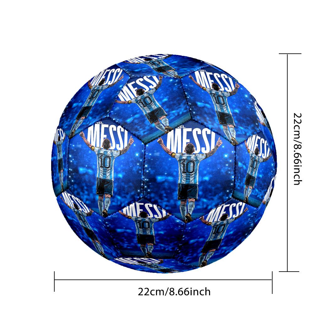 Messi 10 Number Soccer Celebration Soccer Ball Size 5 Football Machine Sewn Indooroutdoor Training And Matches Perfect Gift For Sports Enthusiasts