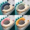 Universal Plush Warm Thicken Toilet Cushion Toilet Seat Cover Seat Mat Bathroom Aceesories