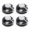 4PCS Highly Wear Resistant Kayak Track Mount Base Kayak Track Star Mount  for Kayaks